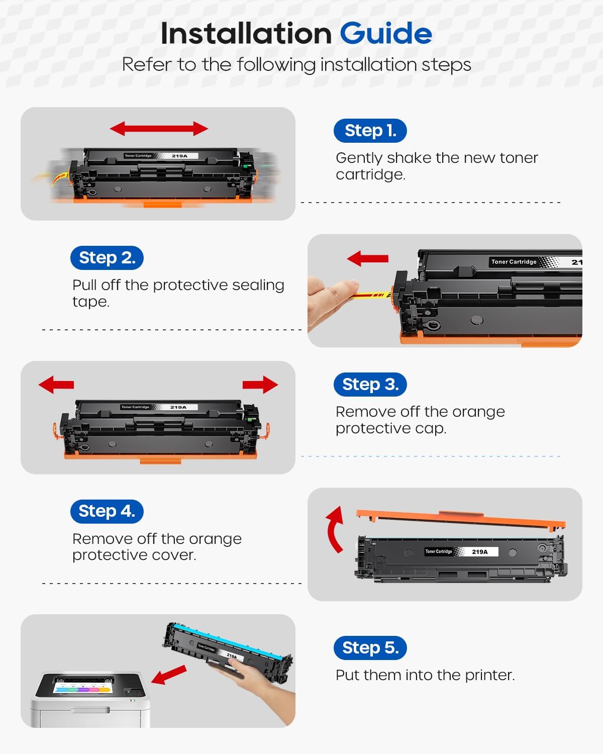 219A Toner kompatibel HP Drucker