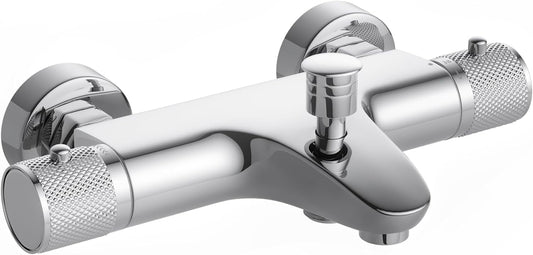 MENDIO Badewannenthermostat Chrom