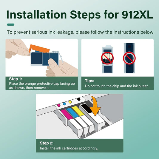 HP 912XL Tintenpatronen Set