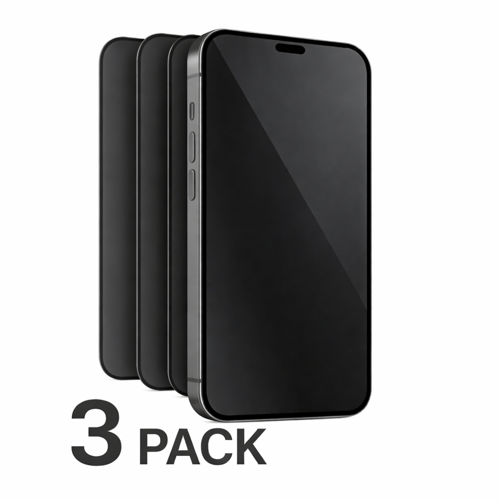 iPhone Privacy Panzerglas – 9H Blickschutz | 1er / 3er / 5er Pack