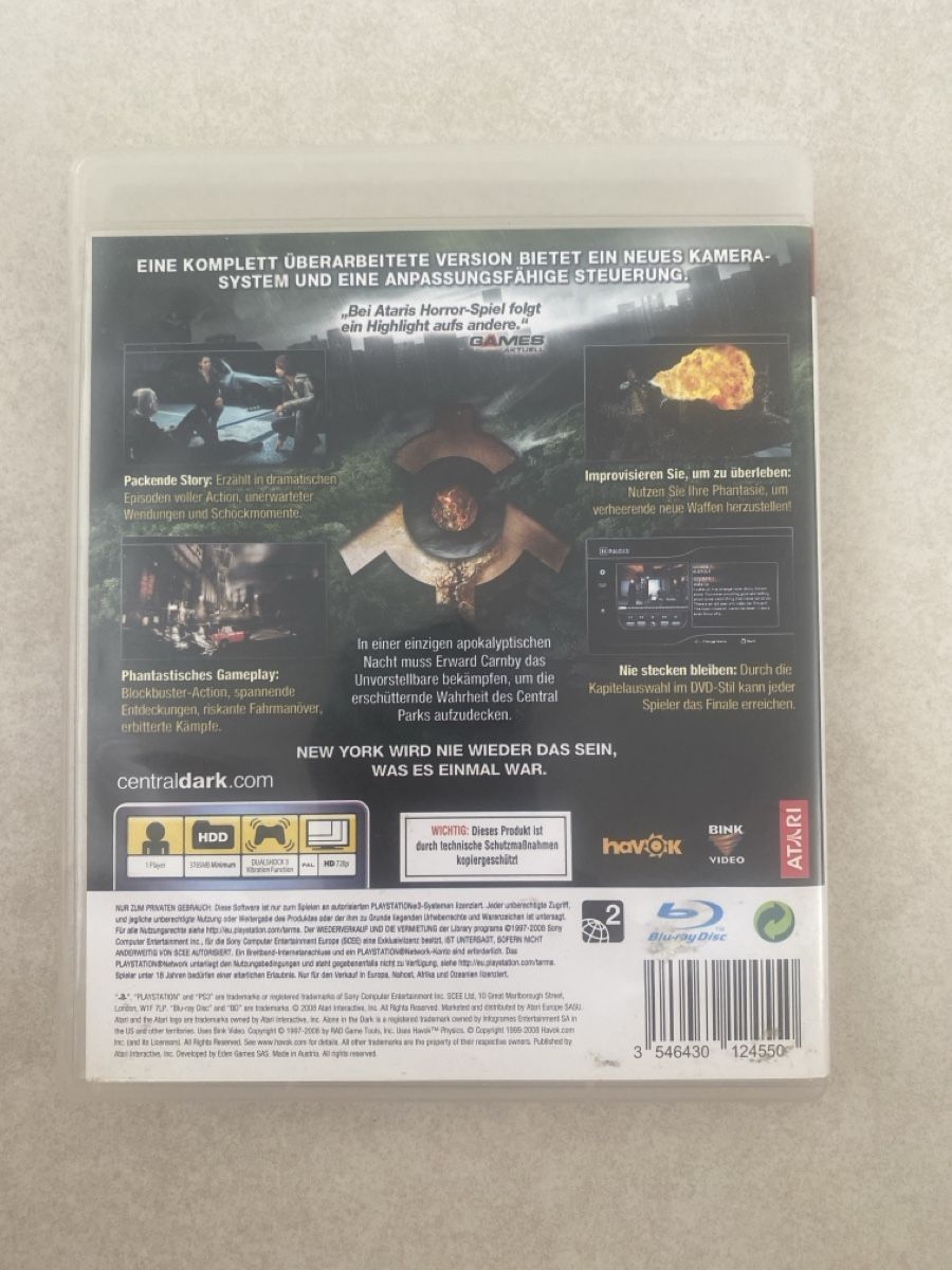 Alone in the Dark: Inferno PS3