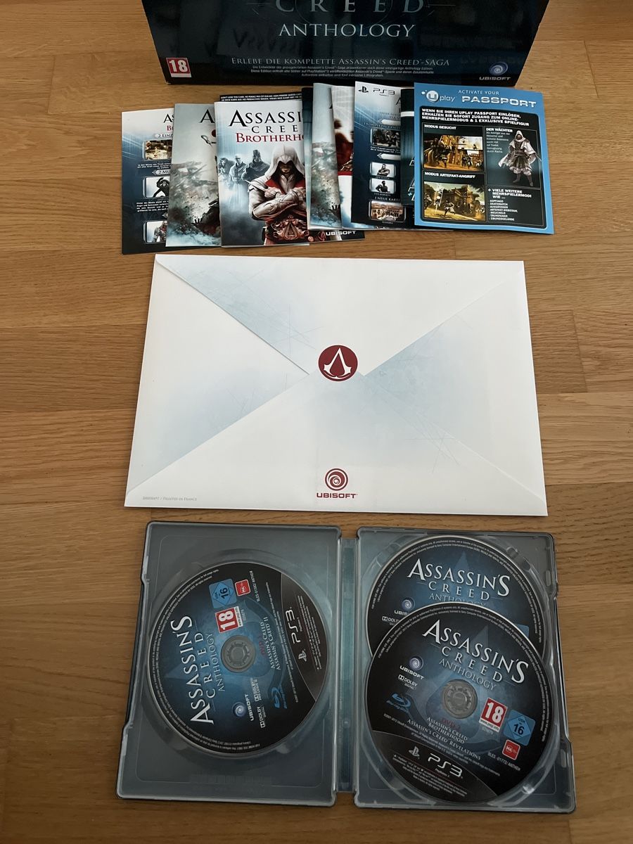 Assassin’s creed anthology ps3 special edition limited editi