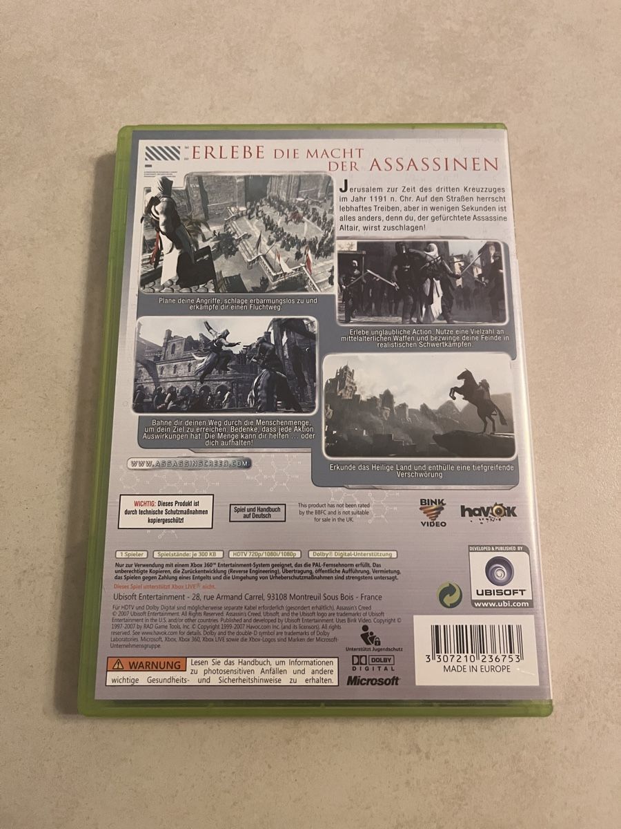Assassin's creed xbox360
