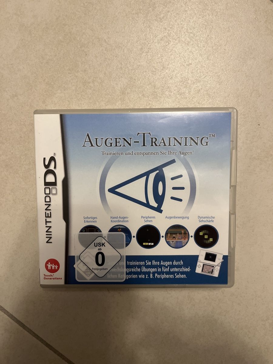 Augen Training Nintendo ds