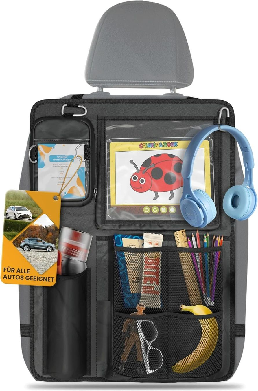 Autositz Organizer Kinder 45x60cm Rücksitz