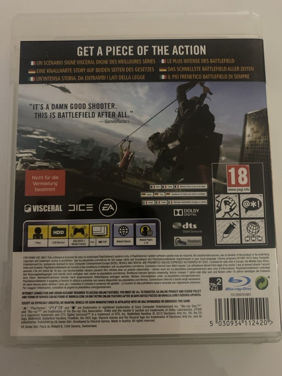 Battlefield Hardline - PS3