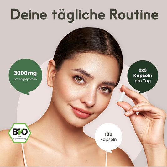 Bio Gerstengras Kapseln 180 Stück Produktbild 2