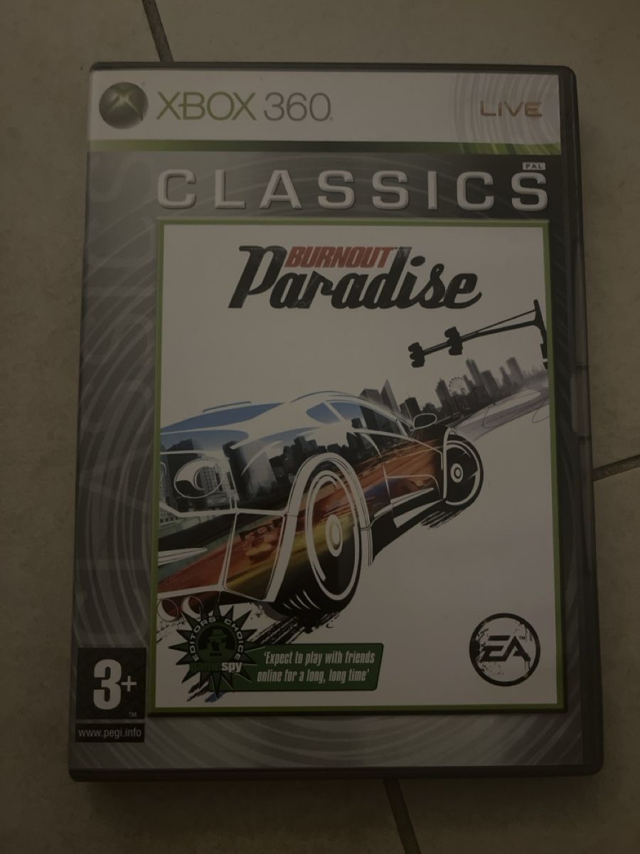 Burnout paradise xbox 360