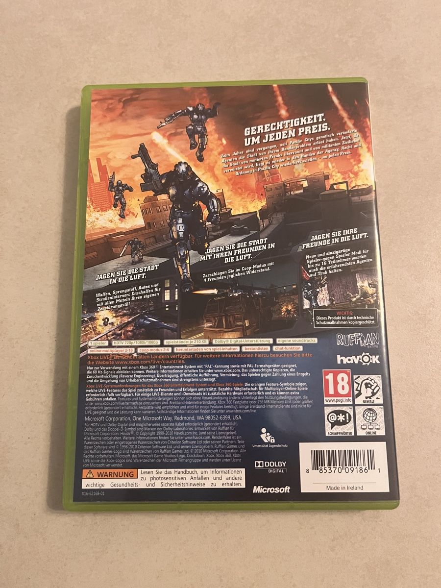 Crackdown 2 Xbox 360
