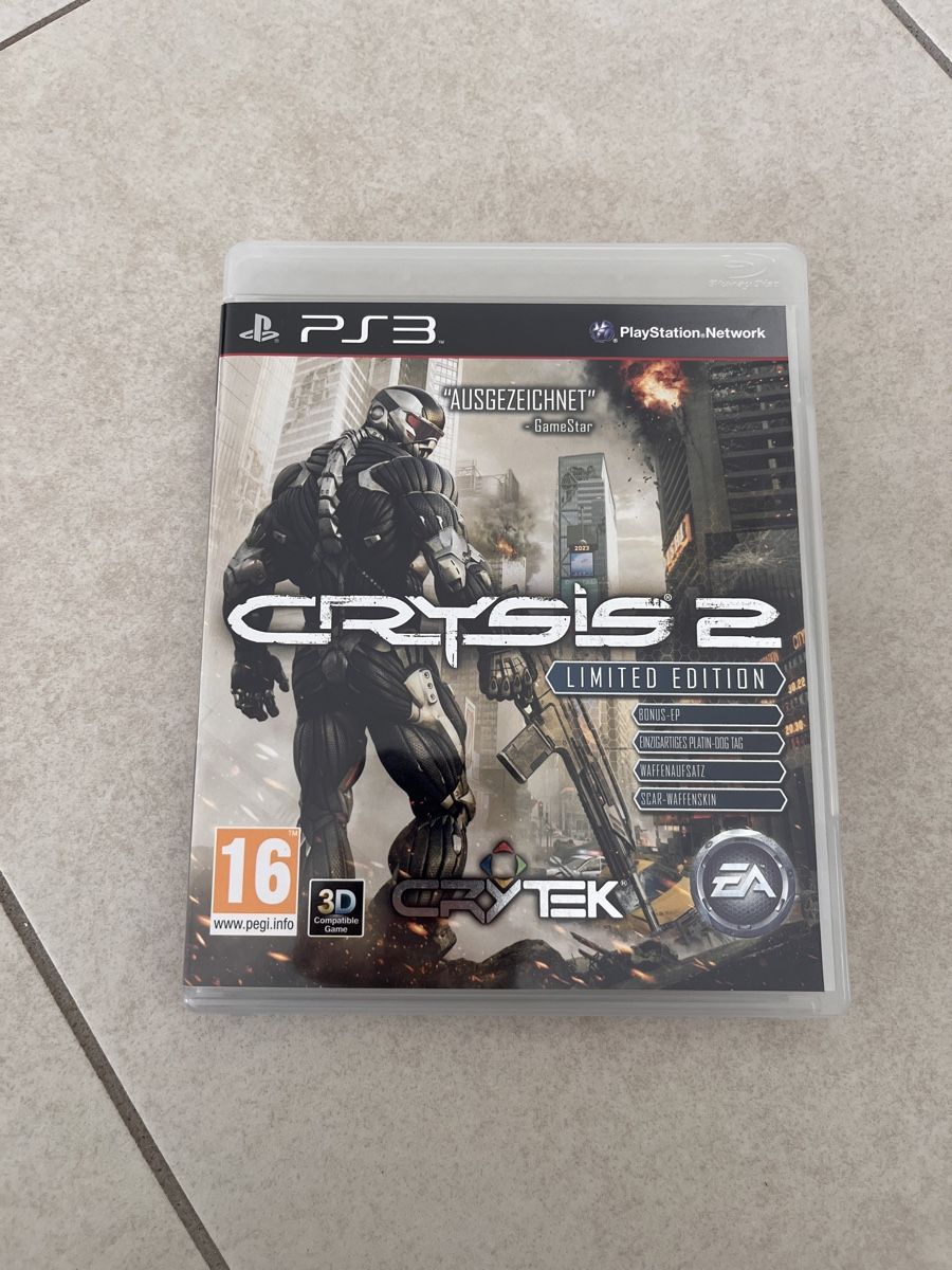 Crysis 2 limited edition ps3