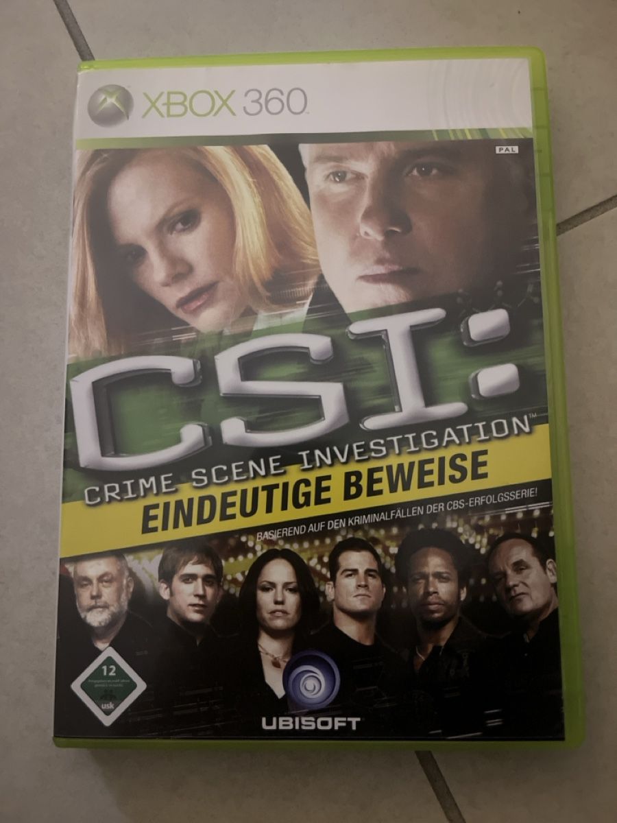 Csi eindeutige beweise xbox 360