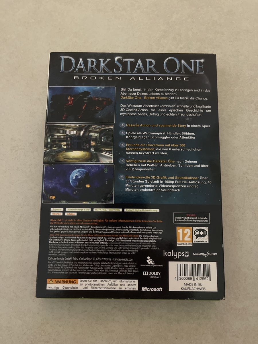 Dark star one broken alliance xbox360