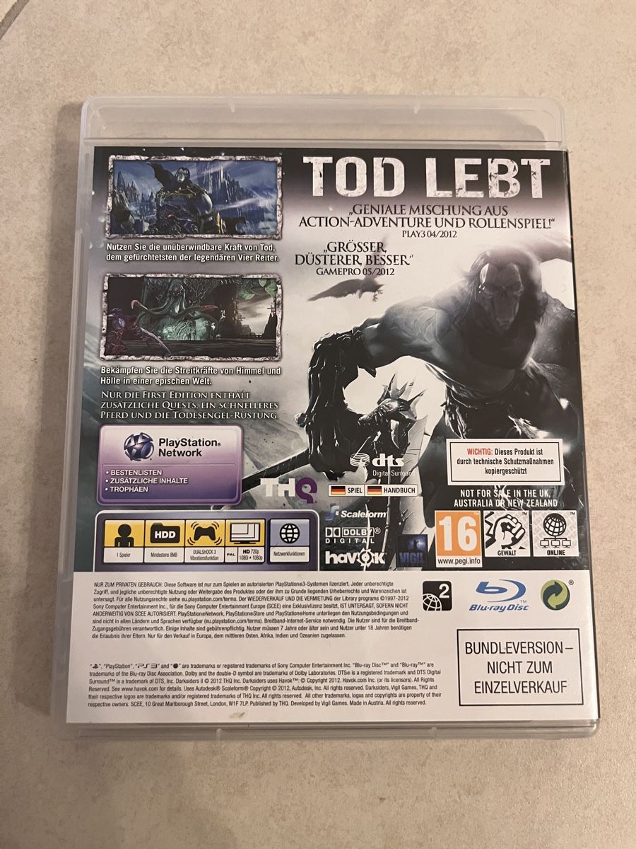 Darksiders 2 First Edition - PS3