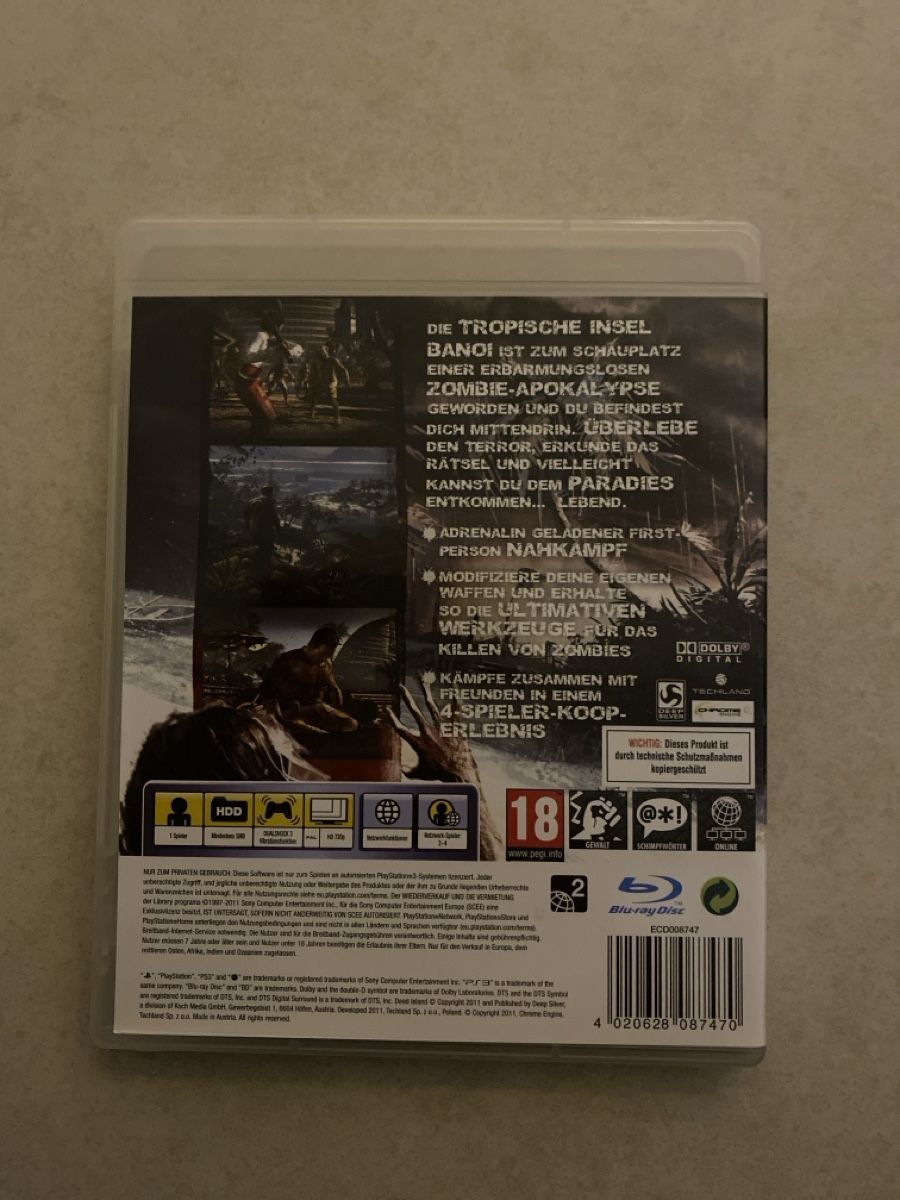 Dead Island Riptide - PS3
