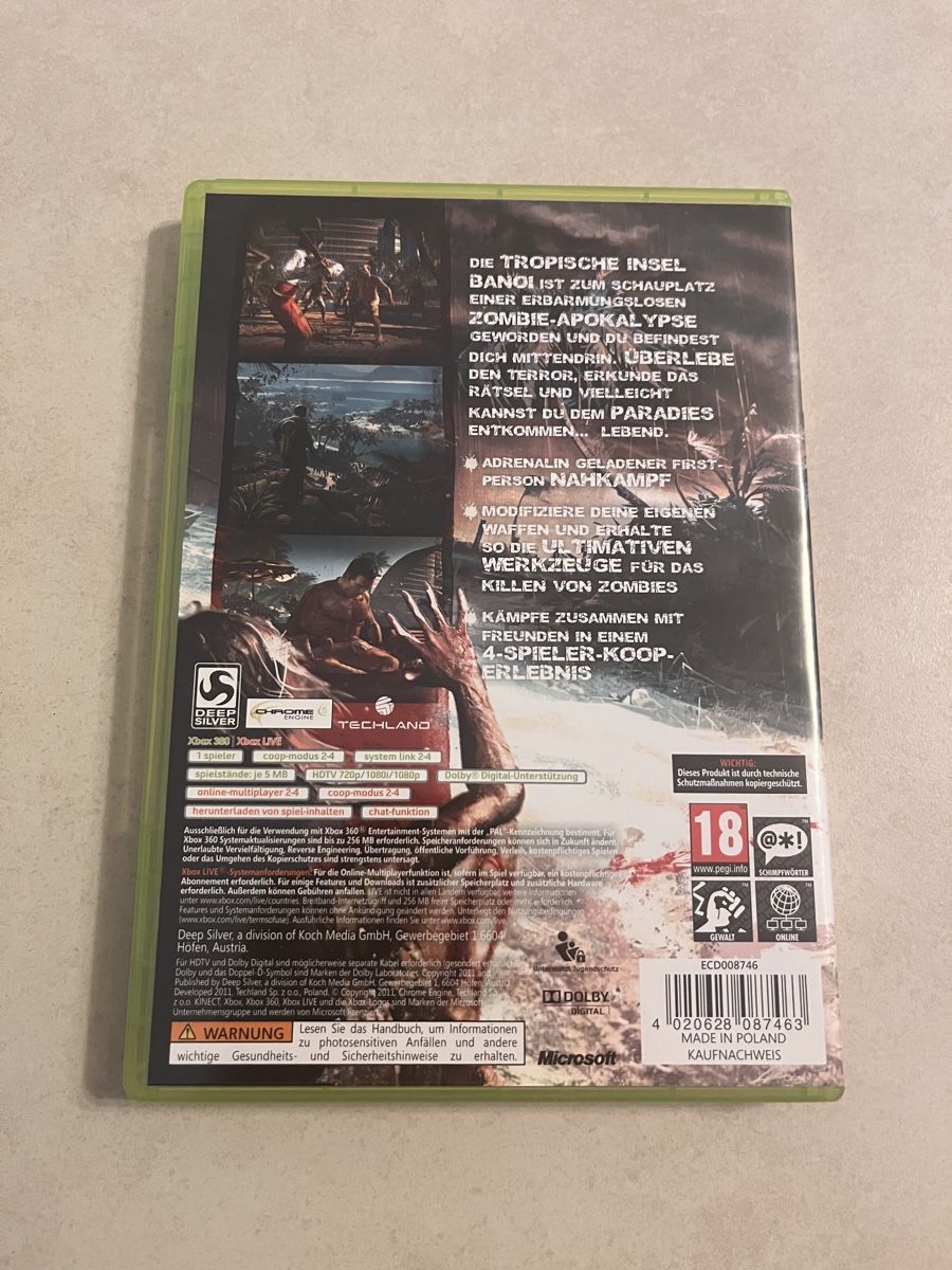 Dead Island XBOX 360