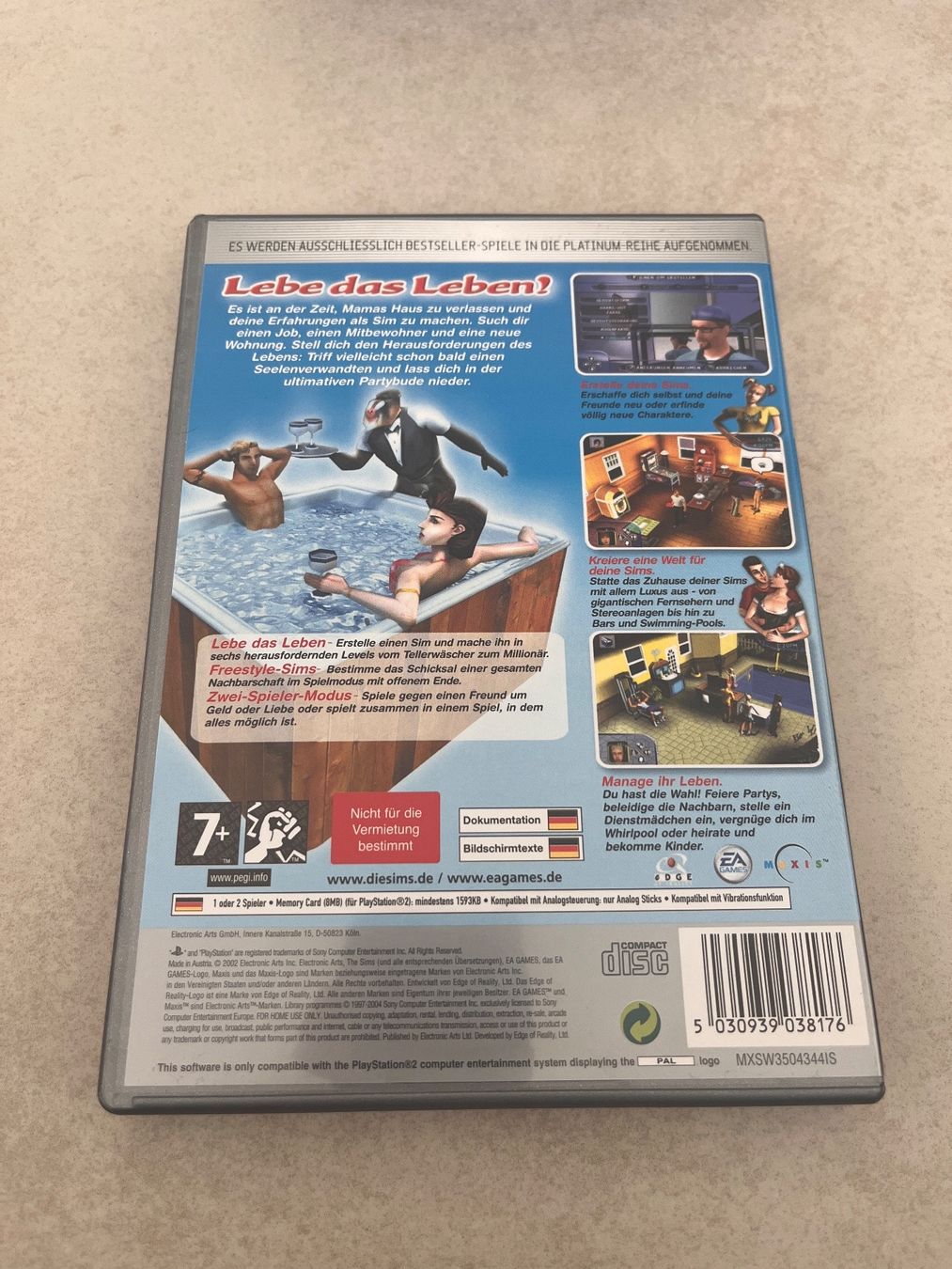 Die Sims ps2