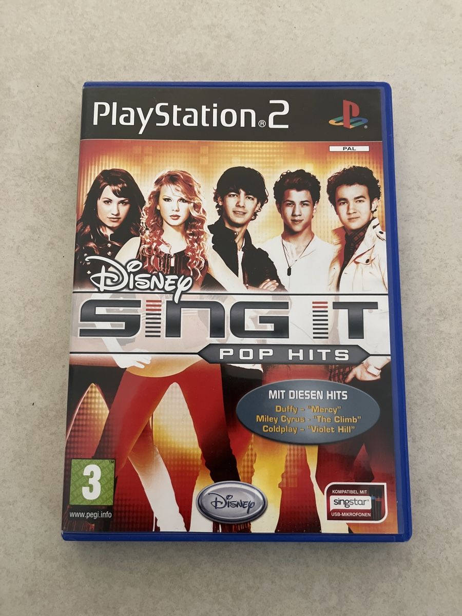 Disney sing it pop hits ps2