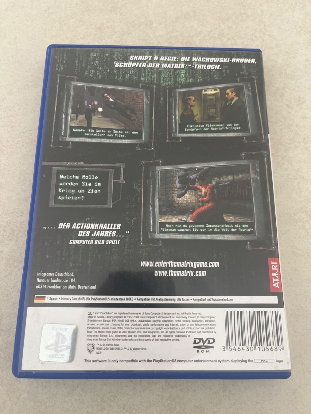Enter the Matrix ps2