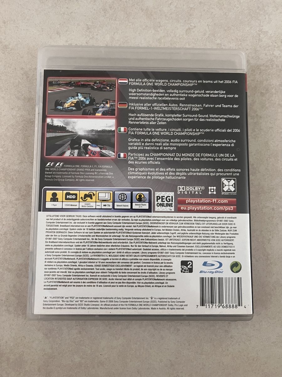F1 Championship Edition PS3