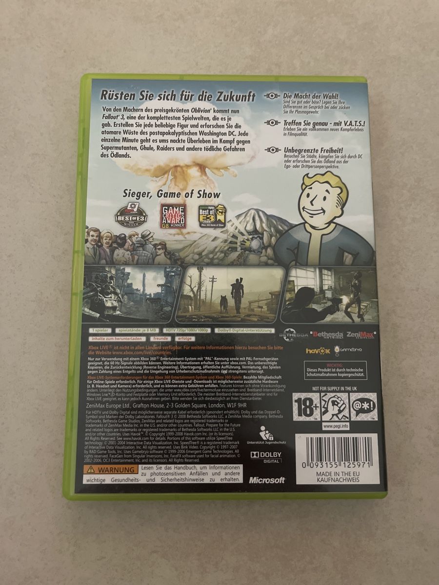Fallout 3 xbox360