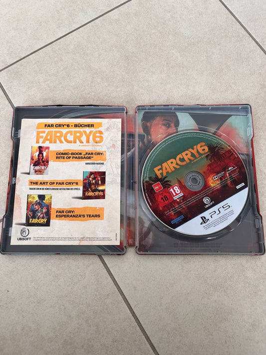 Far cry 6 ultimate Edition ps5 steelbook