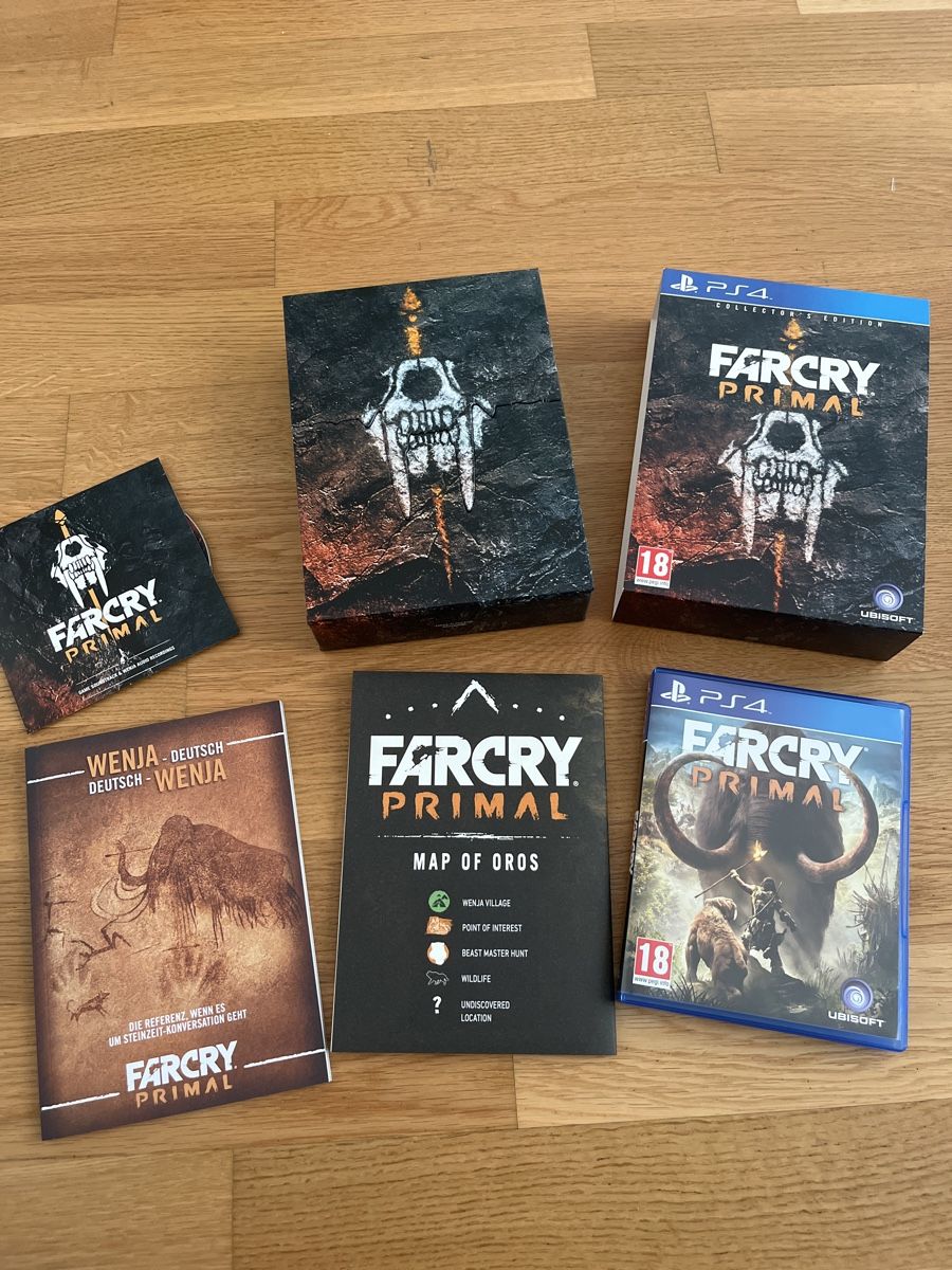 Far cry primal collectors Edition ps4