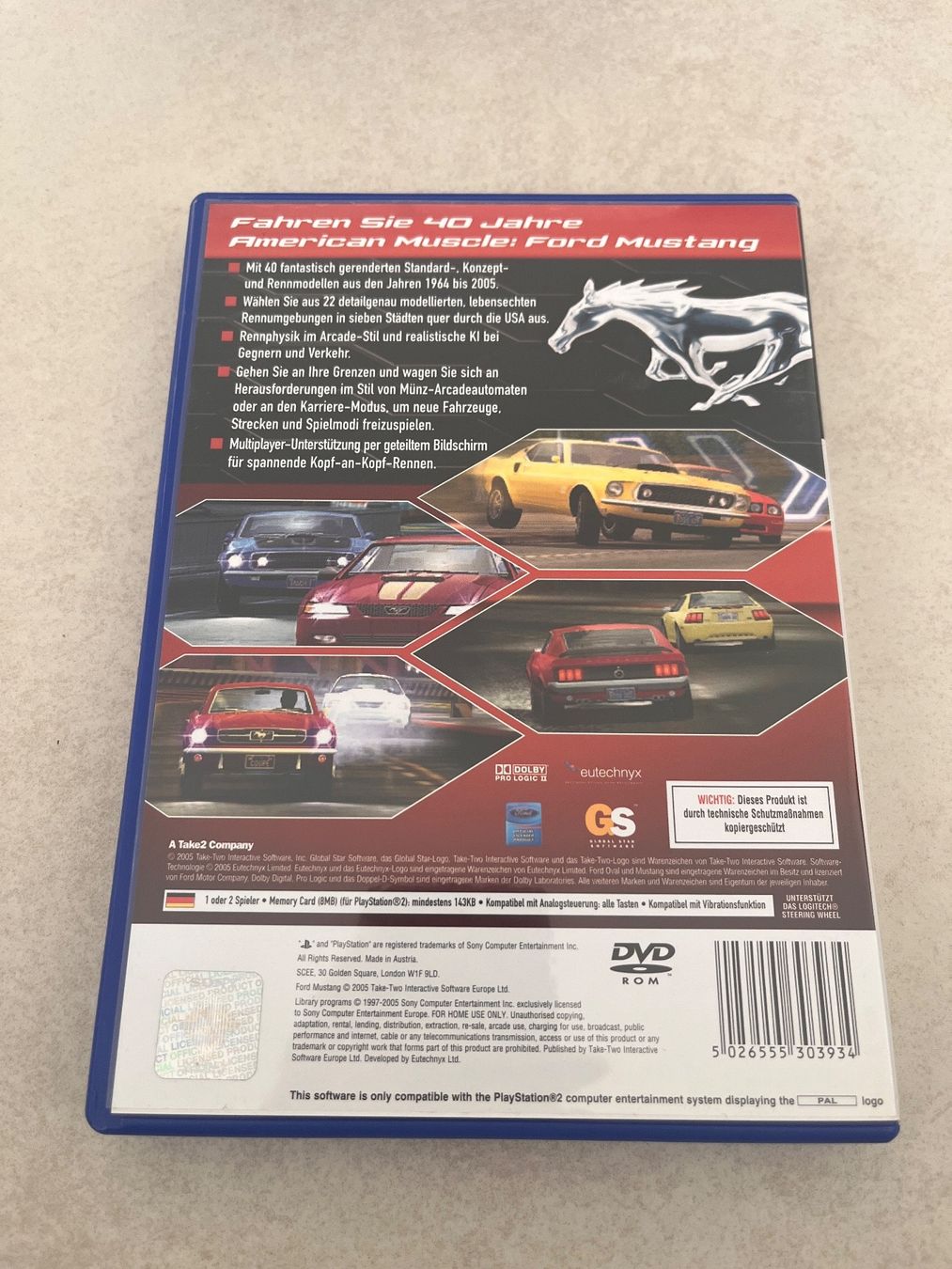 Ford Mustang PS2