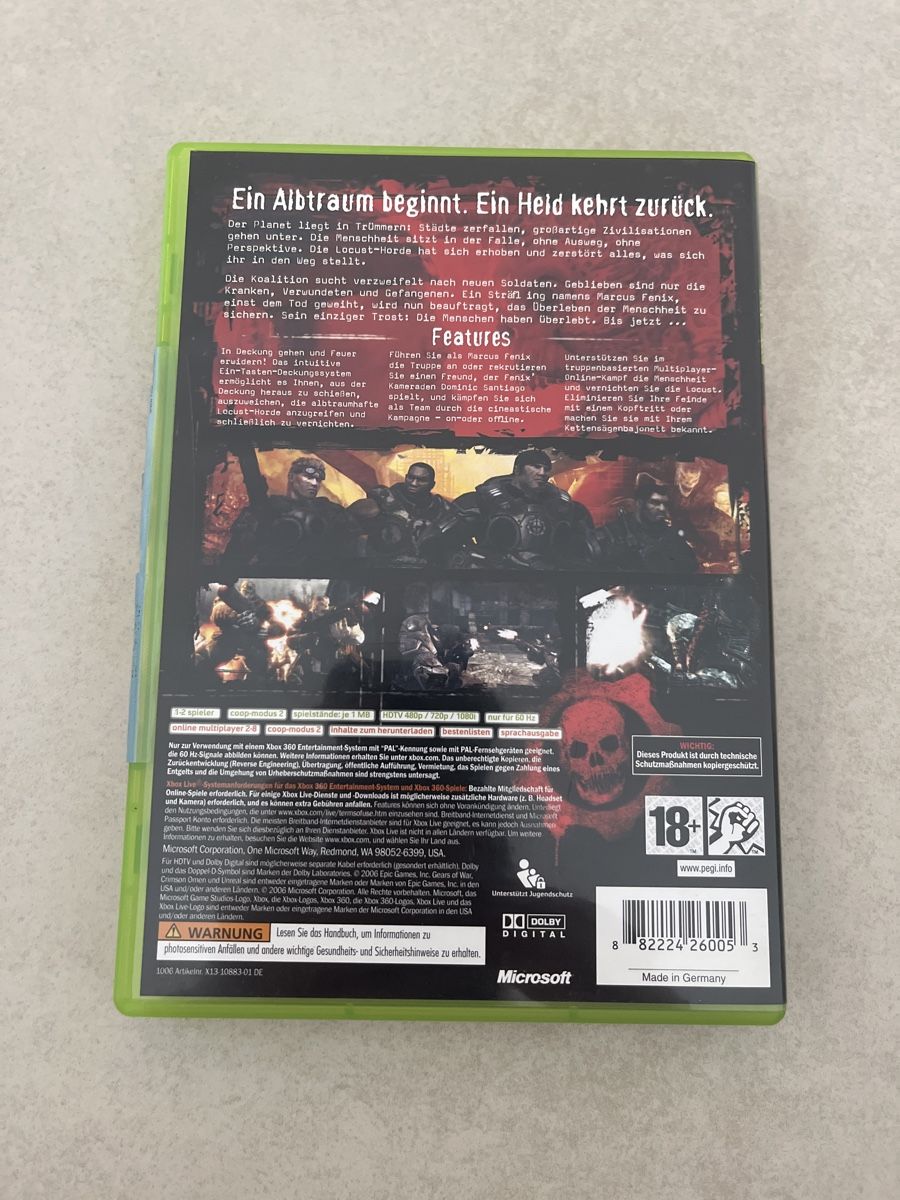 Gears of War Xbox 360