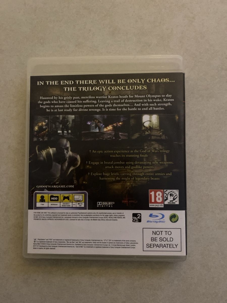 God of War 3 PS3