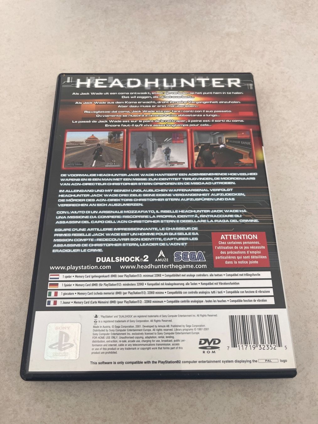 Headhunter ps2