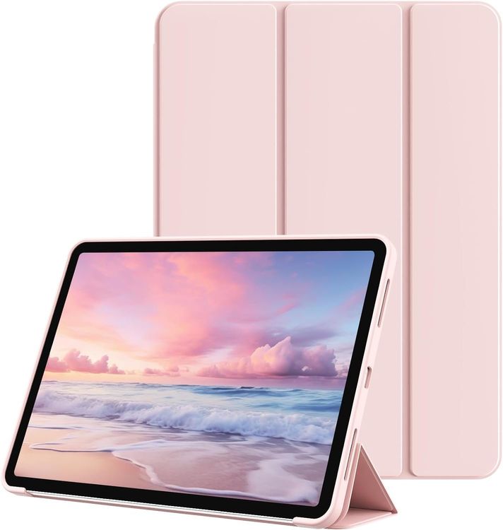 iPad 11 A16 Hülle 10 Gen Rosa mit Standfunktion