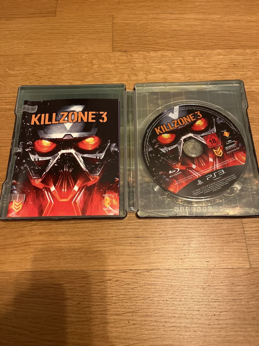 Killzone 3 collector’s edition steelbook ps3 PlayStation 3