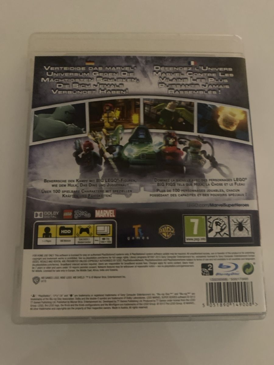 Lego Marvel Super Heroes PS3