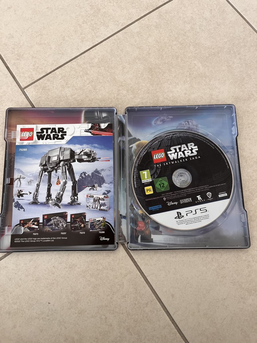 Lego star wars the skywalker saga steelbook ps5