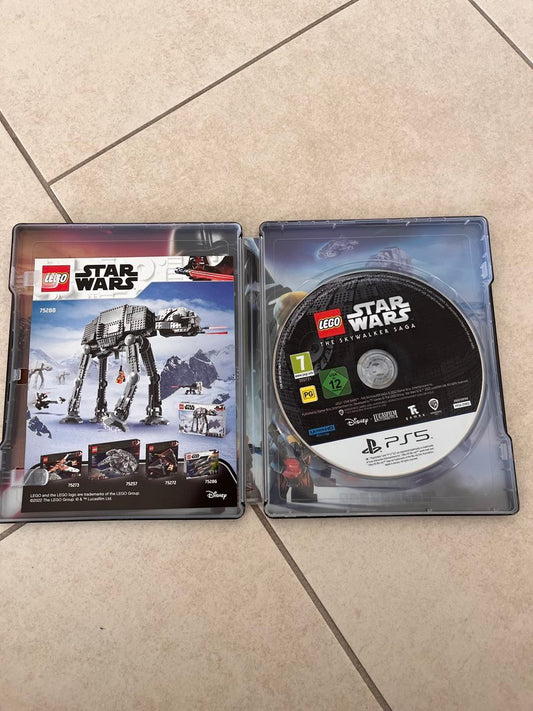Lego star wars the skywalker saga steelbook ps5