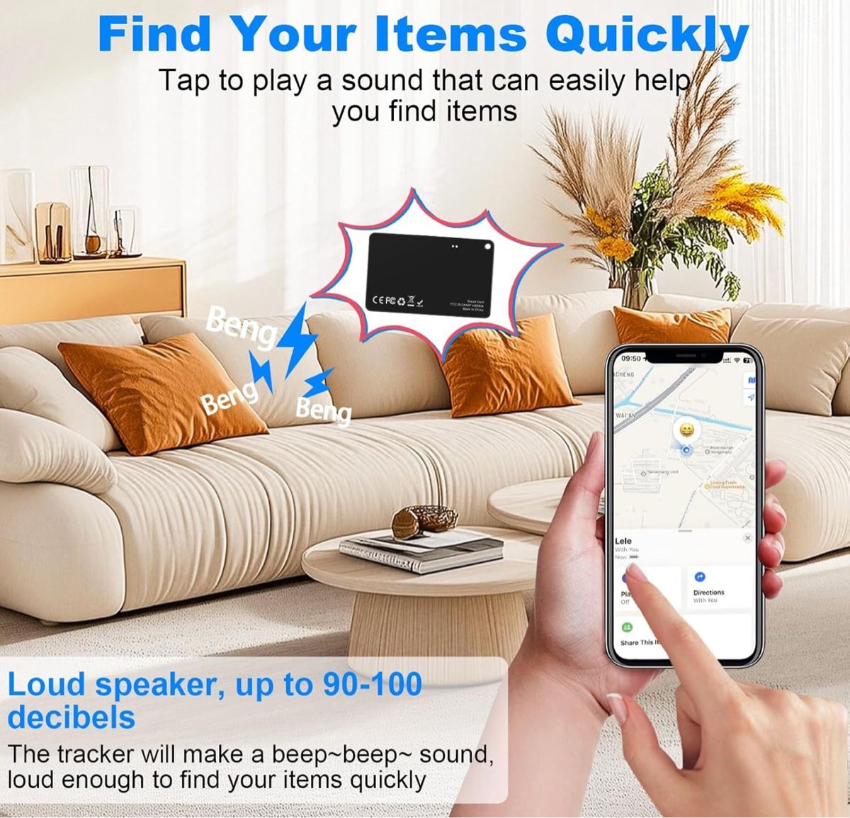 Smart Tracker im Kreditkartenformat – Produktbild 3