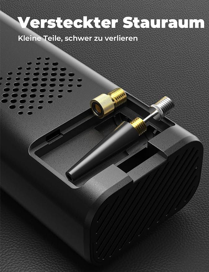 Akku-Luftkompressor 150 PSI mit Dual-Display & Zubehör – Produktbild 6