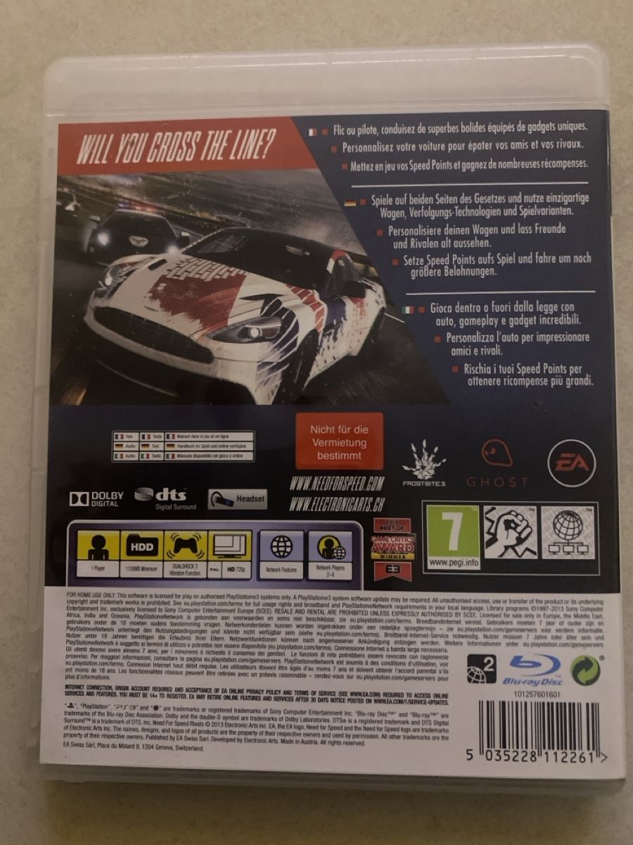 Need for Speed Rivals PS3