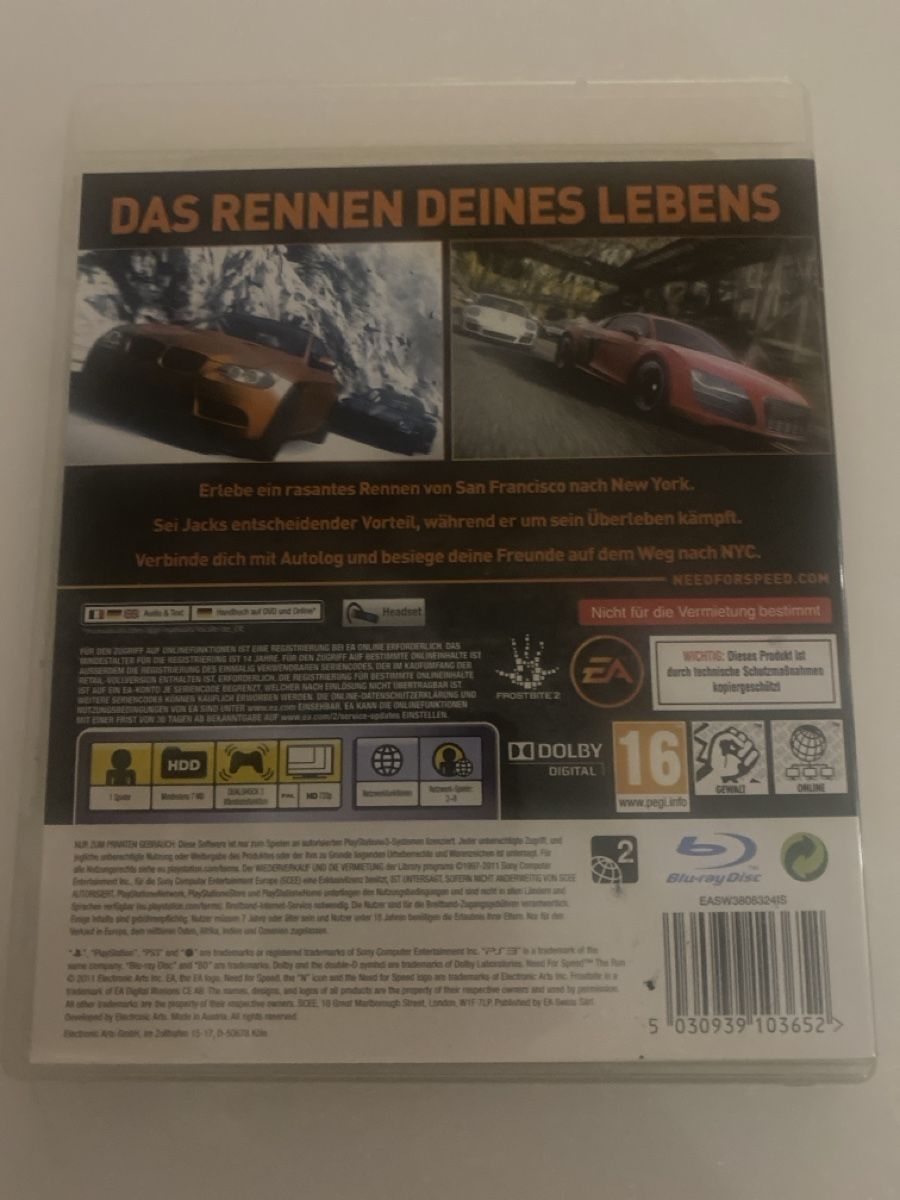 Need for Speed the run - PS3