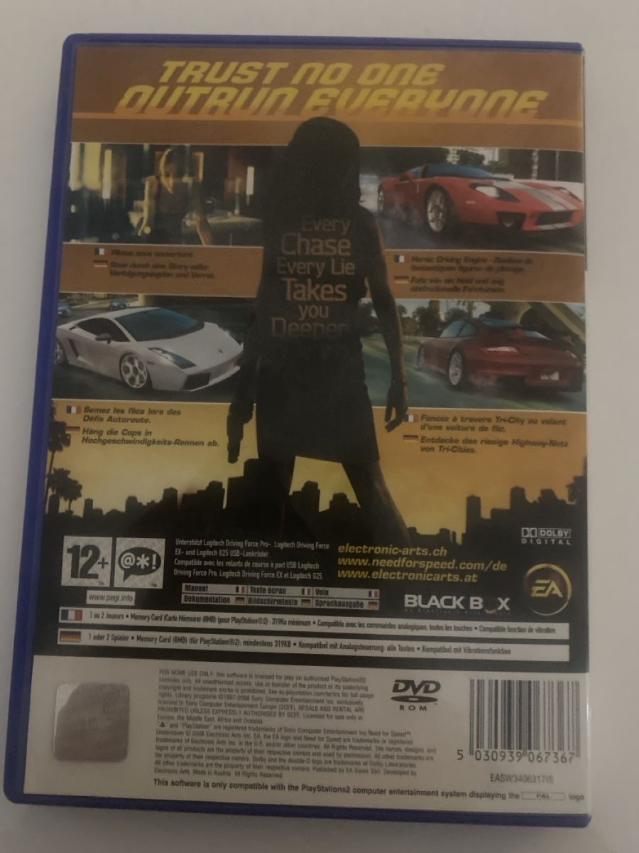 Need for Speed Undercover PS2