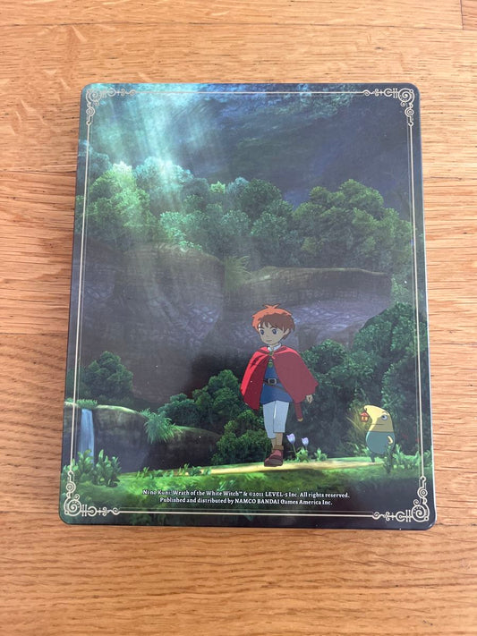 Ni no kuni wrath of the White witch ps3 steelbook