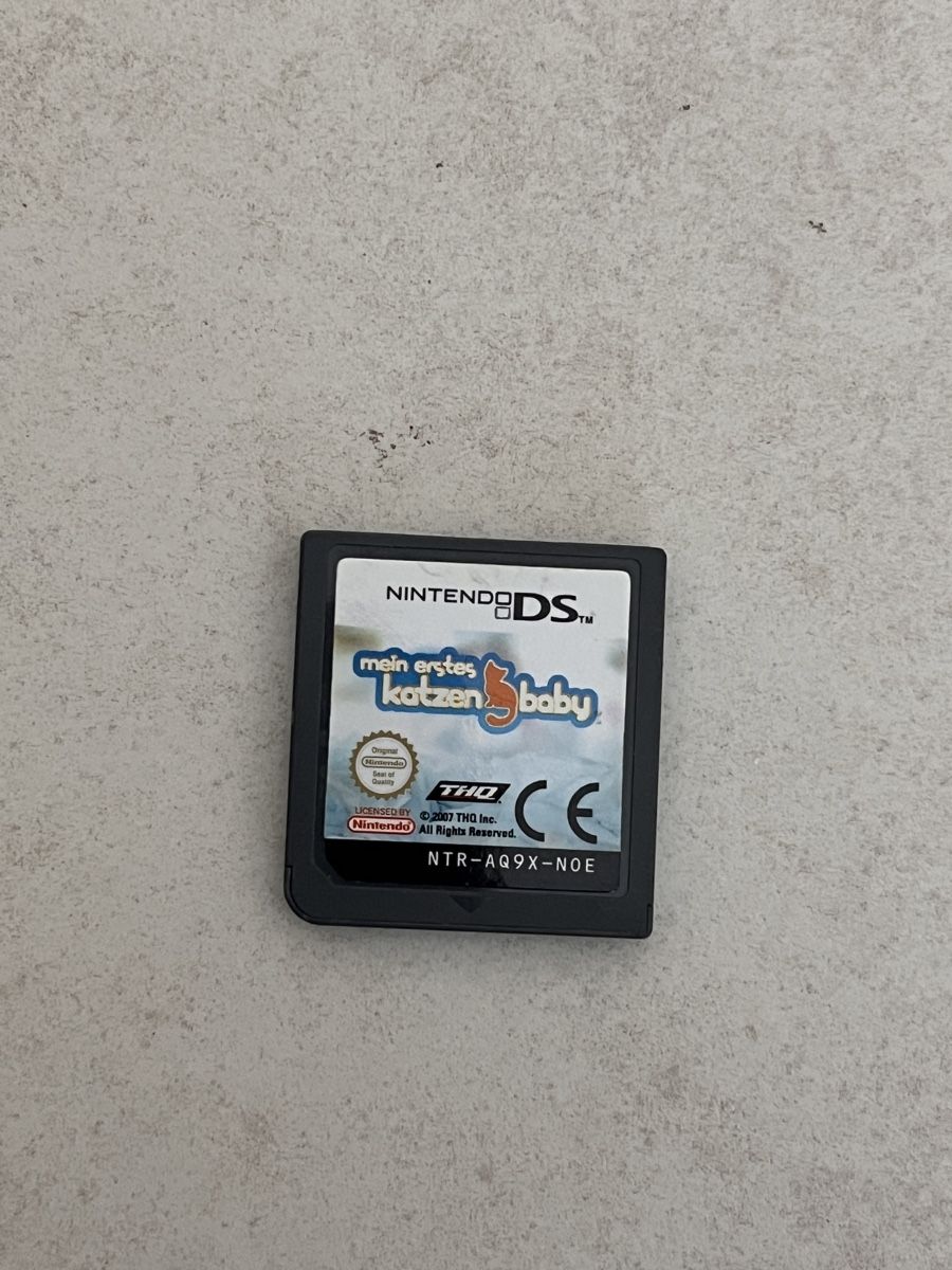 Nintendo ds mein erstes katzenbaby