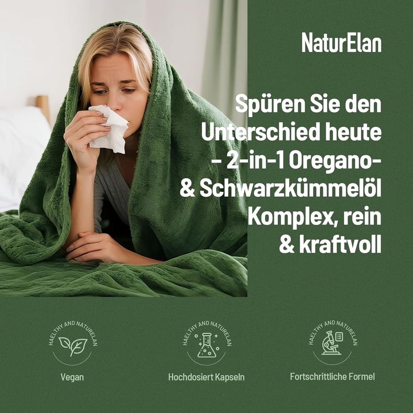 Oreganoöl Schwarzkümmelöl Kapseln 180 Stück Produktbild 3