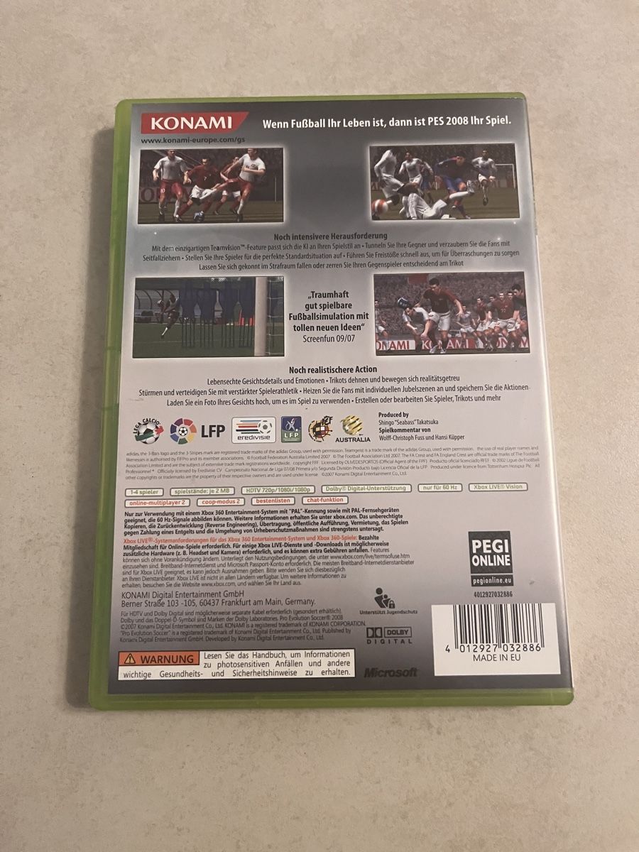 Pes2008 xbox360