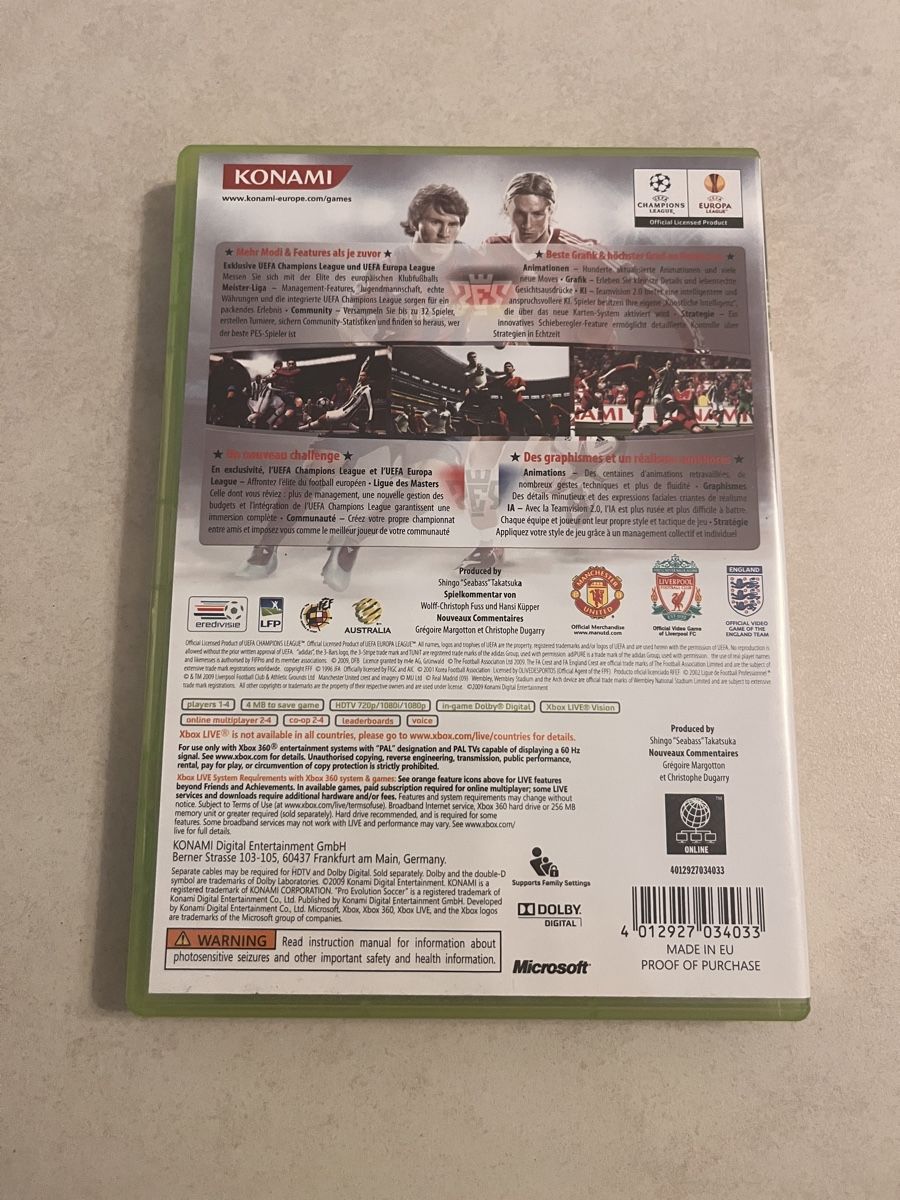 Pes2010 xbox360