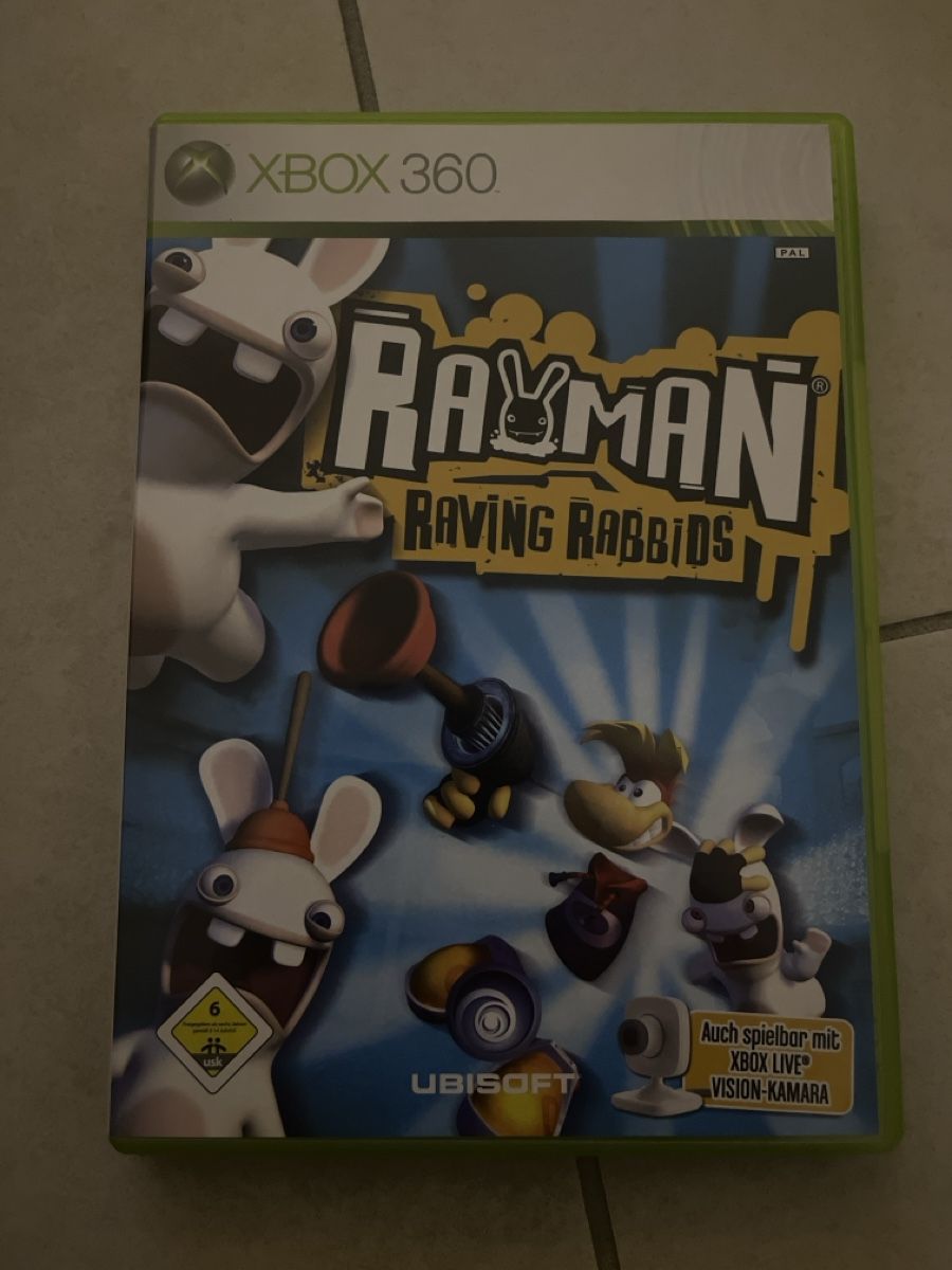 Rayman raving rabbids xbox 360