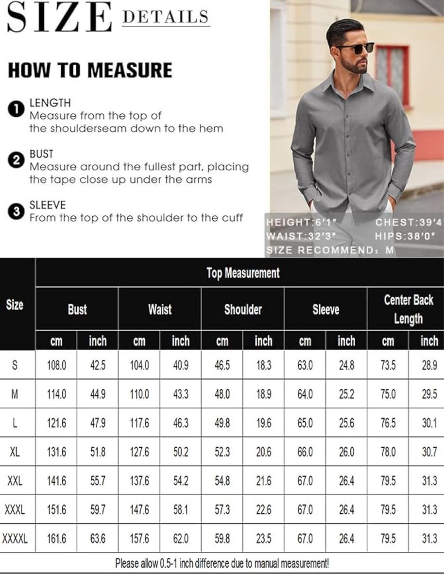 Herrenhemd Grau M – elegant, atmungsaktiv & knitterarm