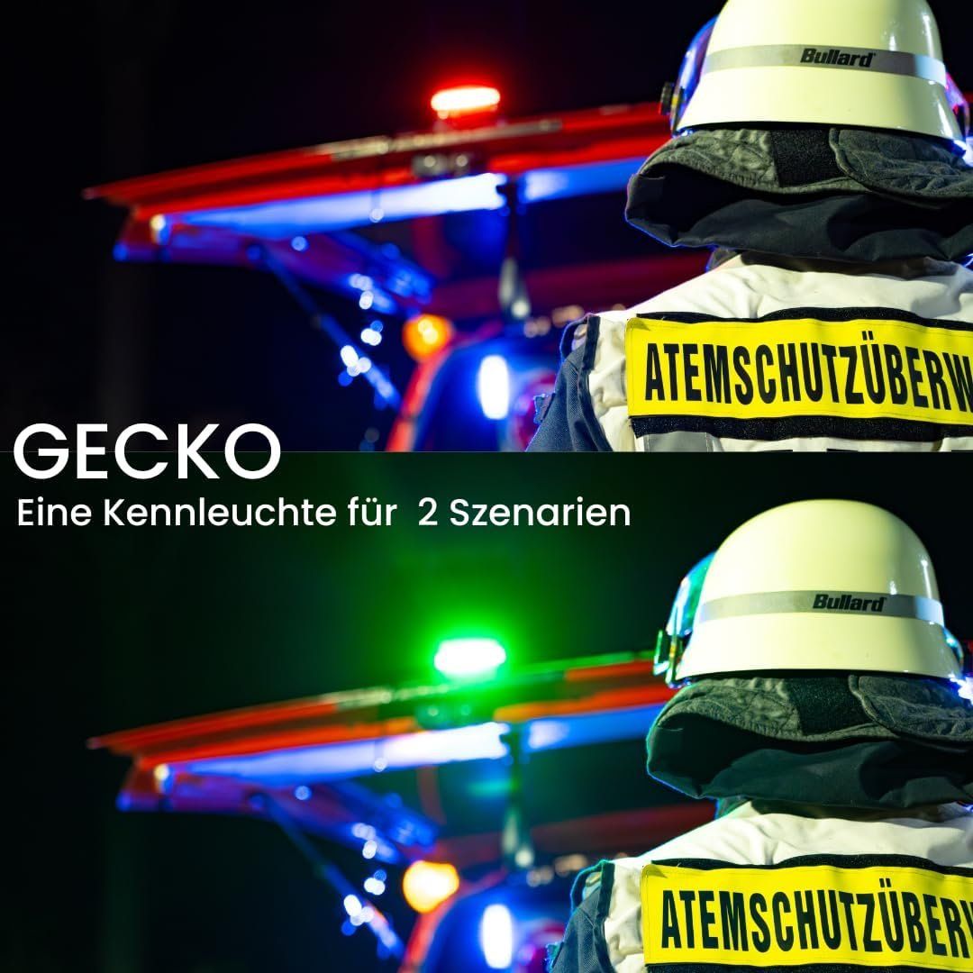 Raptors GECKO LED Kennleuchte Grün/Rot 12–24 V IP67