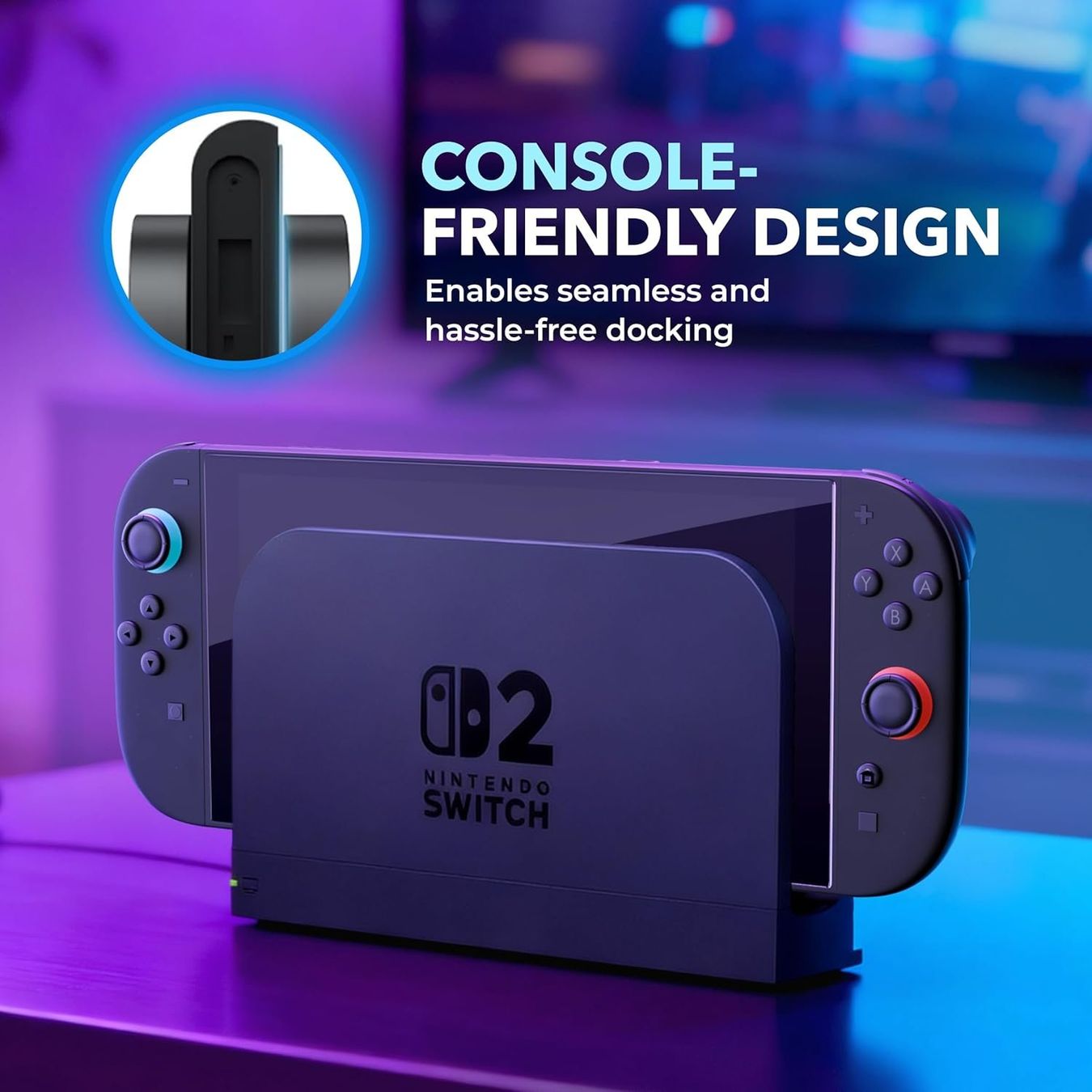 Nintendo Switch 2 Schutzglas 2er-Set – Deppa HD