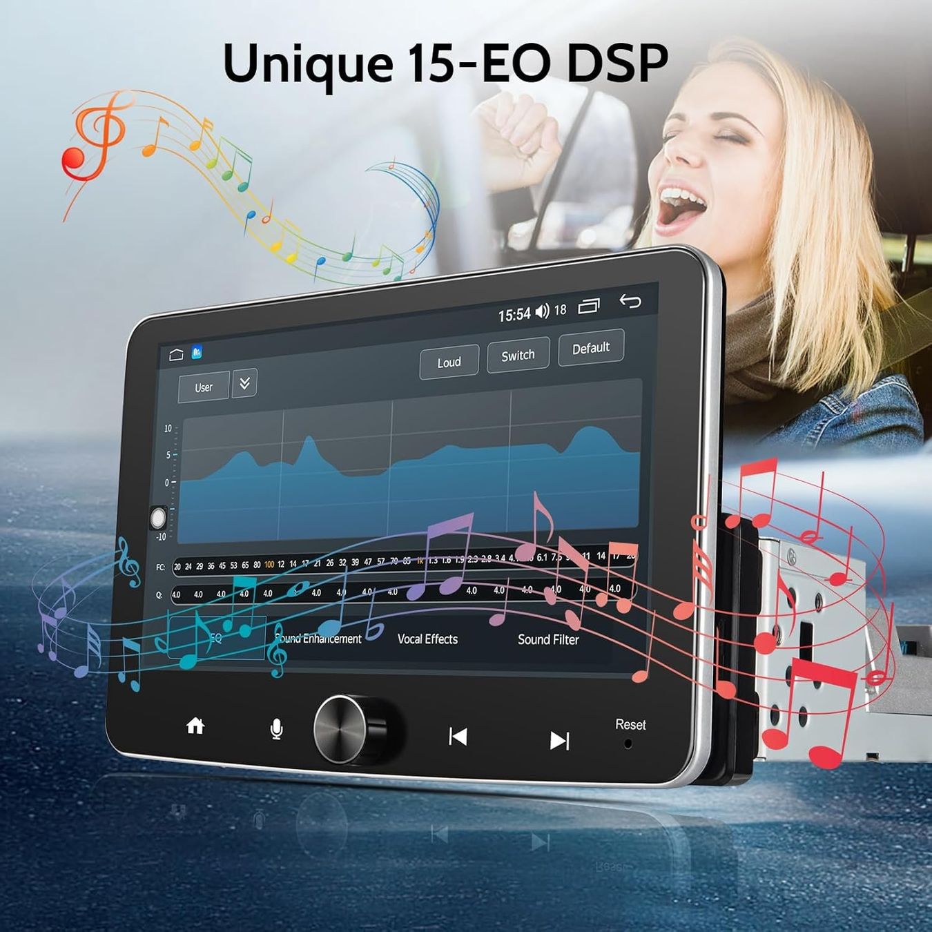 Android Autoradio 7" Touch mit Wireless CarPlay & Android Auto